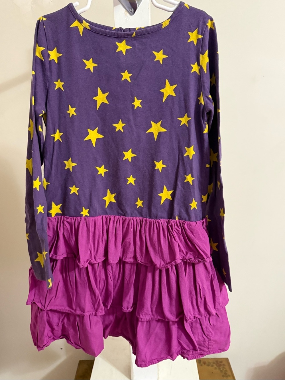 Mini Boden Tiered Ruffle Dress